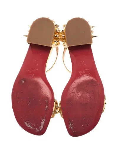 Pre-owned Christian Louboutin 2024 30mm Druide Spiked Sandals