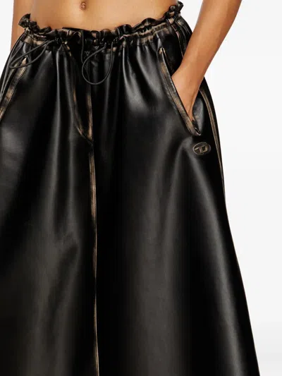 Diesel O-blivion Elasticated-waistband Midi Skirt