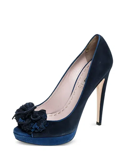 Pre-owned Miu Miu 2023 135mm Tassel Platform Pumps