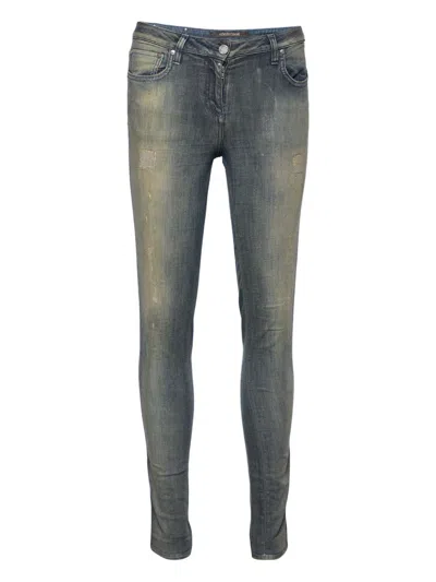 Pre-owned Roberto Cavalli Vintage  Distressed Jeans