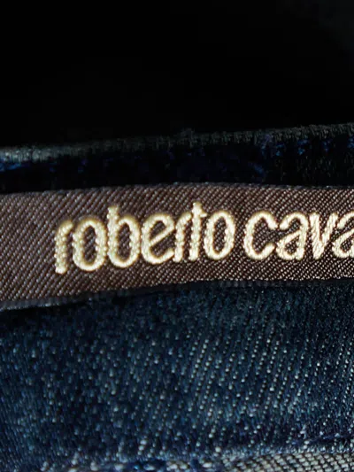 Pre-owned Roberto Cavalli Vintage  Distressed Jeans