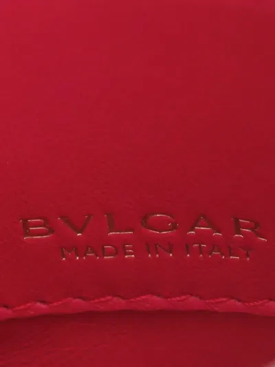 Pre-owned Bvlgari 2010s Serpenti Cabochon Leather Phone Case
