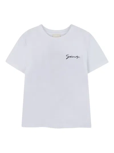 Givenchy Dragon-print Organic Cotton T-shirt In White