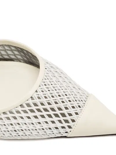Pre-owned Jimmy Choo 100mm Mesh Slingback Pumps