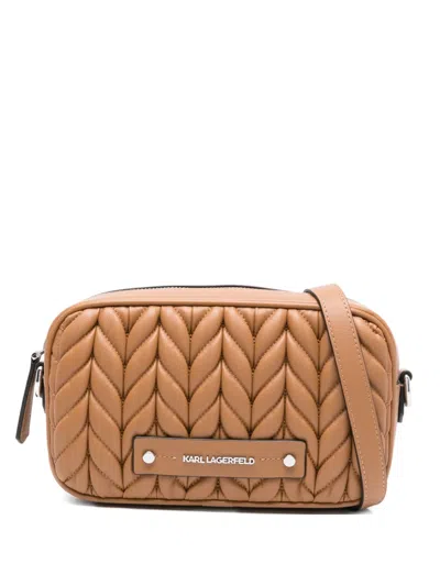 Karl Lagerfeld K/weave Quilted Crossbody Bag