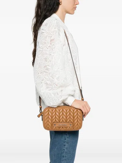 Karl Lagerfeld K/weave Quilted Crossbody Bag