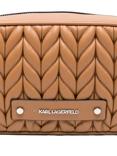 Karl Lagerfeld K/weave Quilted Crossbody Bag