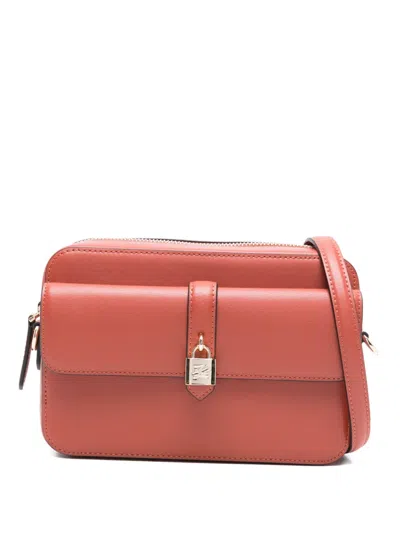 Karl Lagerfeld K/autograph Padlock Flap Cross Body Bag