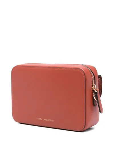 Karl Lagerfeld K/autograph Padlock Flap Cross Body Bag