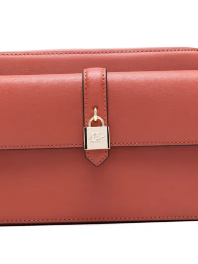 Karl Lagerfeld K/autograph Padlock Flap Cross Body Bag