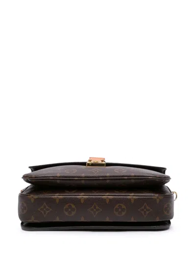 Pre-owned Louis Vuitton 2020 Monogram Pochette Metis Satchel