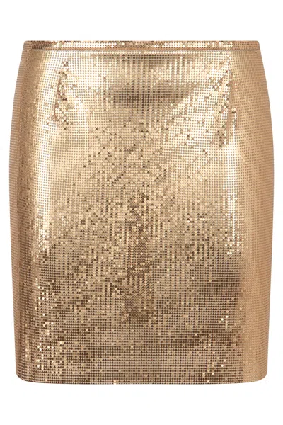 Rabanne Mesh Knit Skirt