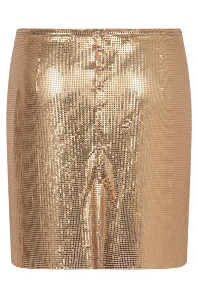 Rabanne Mesh Knit Skirt