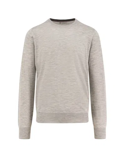 Brunello Cucinelli Cashmere And Silk Crew-neck Sweater