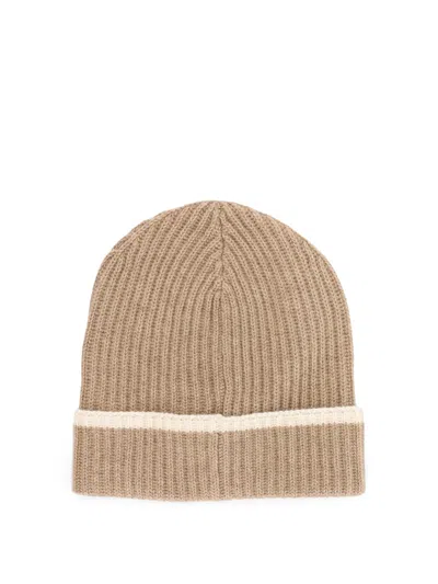 Brunello Cucinelli Women Ribbed Cashmere Hat