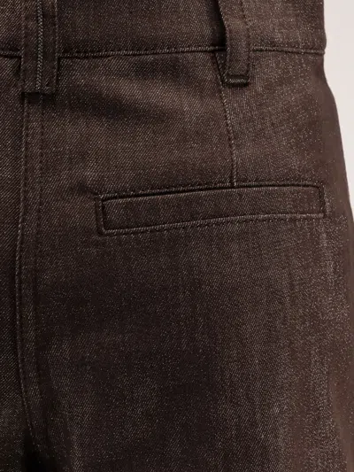 Brunello Cucinelli Denim Trousers With Lurex Profile