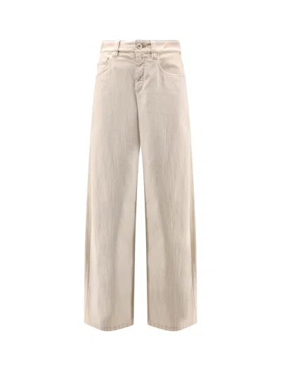 Brunello Cucinelli The Loose Barrel Jean Denim Trousers