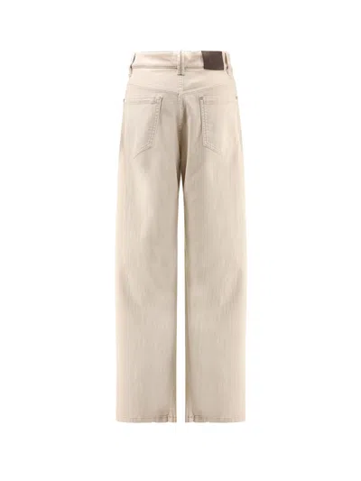 Brunello Cucinelli The Loose Barrel Jean Denim Trousers