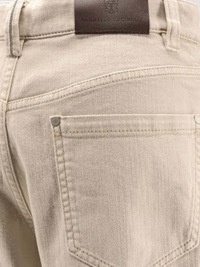 Brunello Cucinelli The Loose Barrel Jean Denim Trousers