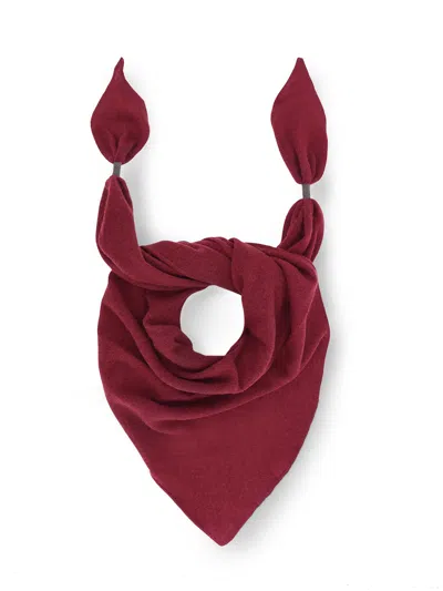 Brunello Cucinelli Women Cashmere Scarf With Monili Detail