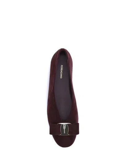 Ferragamo Vara Bow Ballerinas