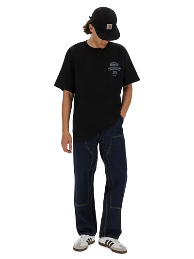Carhartt T-shirt  Wip Men Color Black In Black