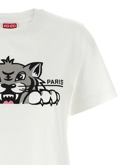 Kenzo Happy Tiger Loose Crew Neck T-shirt