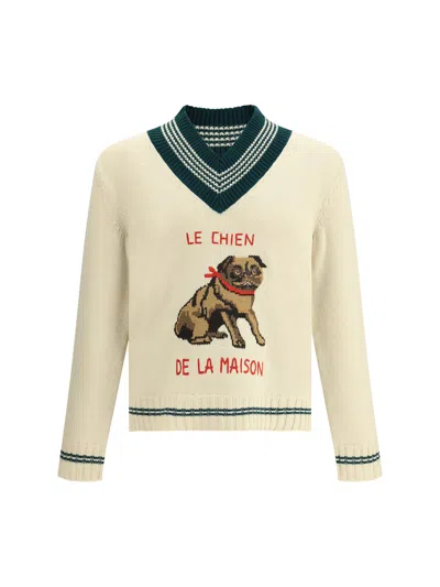 Valentino Le Chien De La Maison Wool Sweater