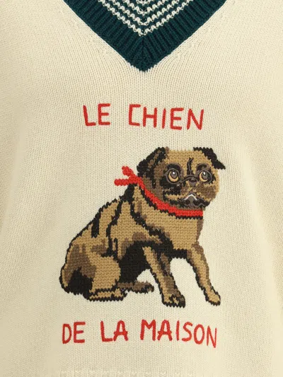 Valentino Le Chien De La Maison Wool Sweater