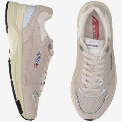 Autry Hyperway Mesh And Suede Sneakers