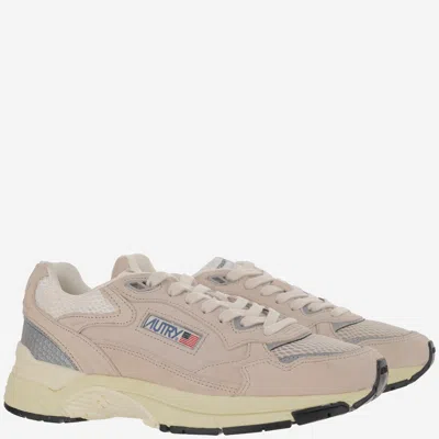 Autry Hyperway Mesh And Suede Sneakers