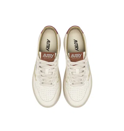 Autry Medalist Low Nbk Ele Suede Brg Brn
