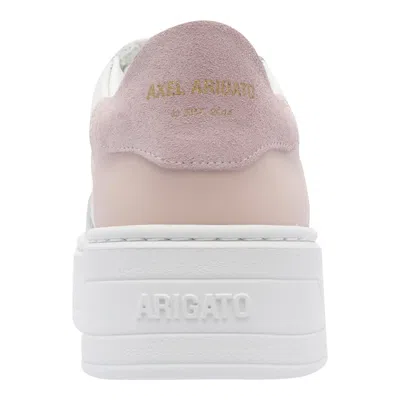 Axel Arigato Orbit Vintage Sneakers In White Suede And Leather