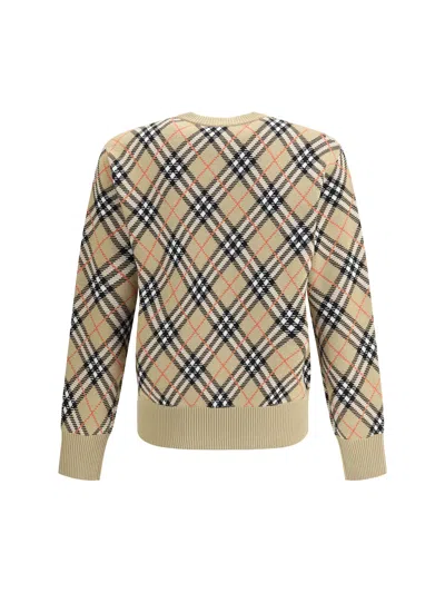Burberry Archive Check Wool Sweate