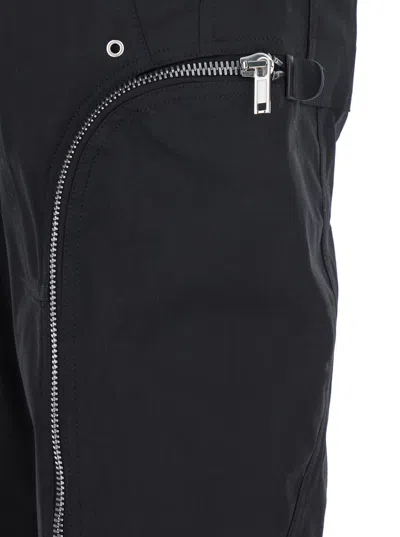 Rick Owens Bauhaus-inspired Cargo Pants With Elastic Waistband