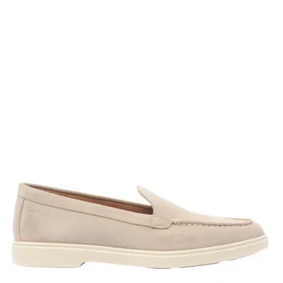 Santoni Suede Loafers