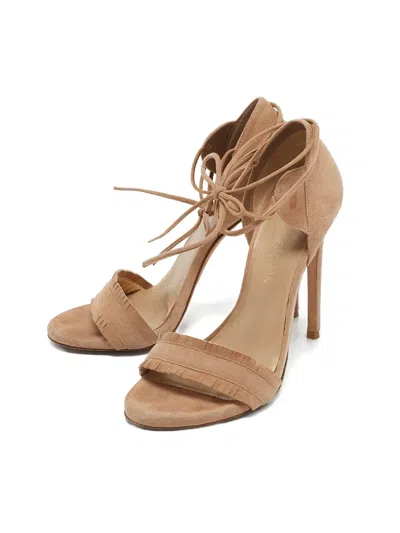 Pre-owned Stuart Weitzman 110mm  Lace-up Sandals