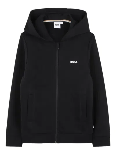 Bosswear Logo-detail Tracksuit Set In Black
