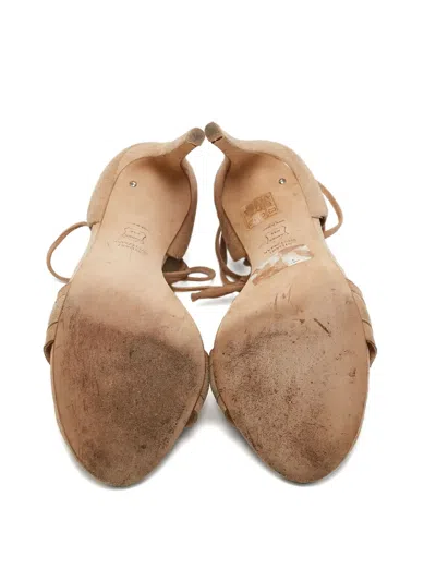 Pre-owned Stuart Weitzman 110mm  Lace-up Sandals