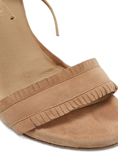 Pre-owned Stuart Weitzman 110mm  Lace-up Sandals