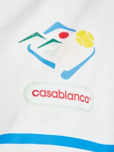Casablanca Casa Sportif Windbreaker Jacket In White