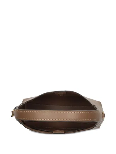 Coach Small Brooklyn 23 Top-handle Leather Shoulder Bag In Brown