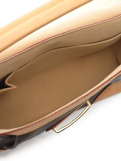Pre-owned Louis Vuitton 2008 Beverly Mm Shoulder Bag In Brown