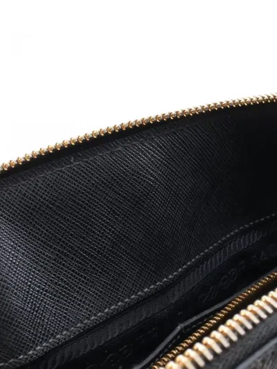 Pre-owned Prada 2010s Leather Tote Bag In Black
