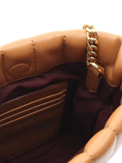 Pre-owned Burberry 2010s Tb Quilted Tote Bag In Brown