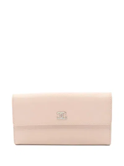 Pre-owned Chanel 2019 Coco Mark Wallet