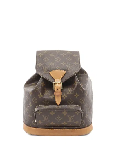 Pre-owned Louis Vuitton 2001 Montsouris Mm Backpack