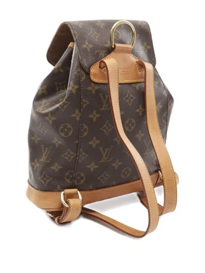Pre-owned Louis Vuitton 2001 Montsouris Mm Backpack