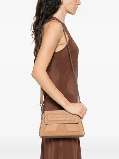 Karl Lagerfeld Ikon Suede Cross Body Bag