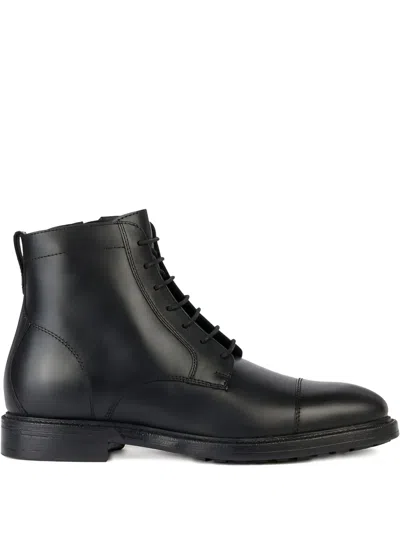 Geox Tiberio Boots In Black